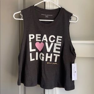 Spiritual Gangster crop top